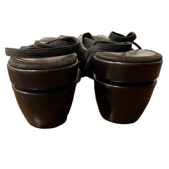 Cole Haan Women’s Size 9 NikeAir Crocodile Platform Wedge Ankle Strap Sandals - Picture 4 of 6